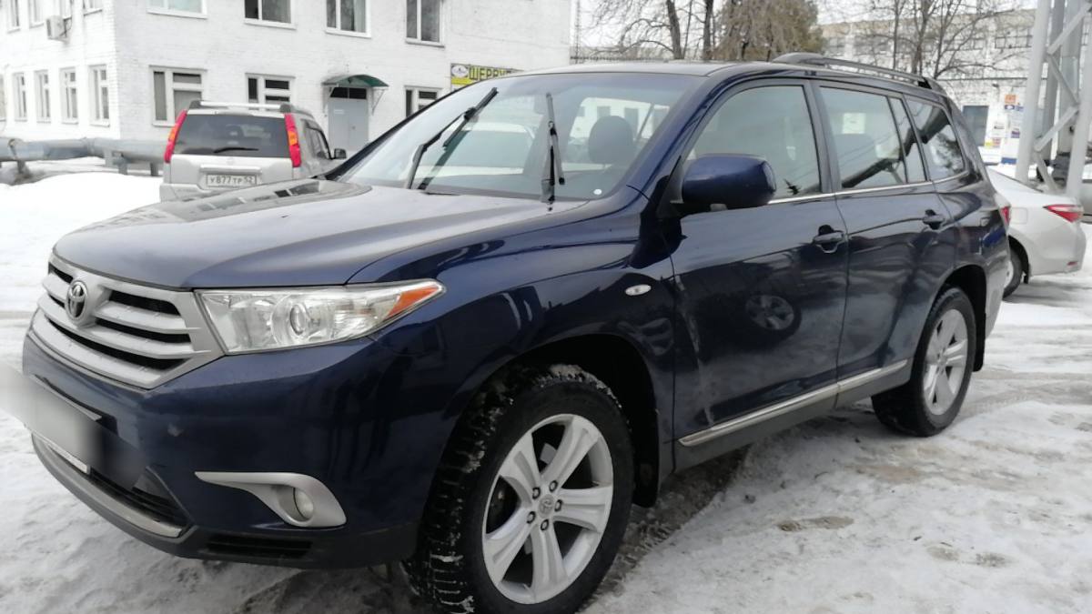 Toyota Highlander II (U40) Рестайлинг