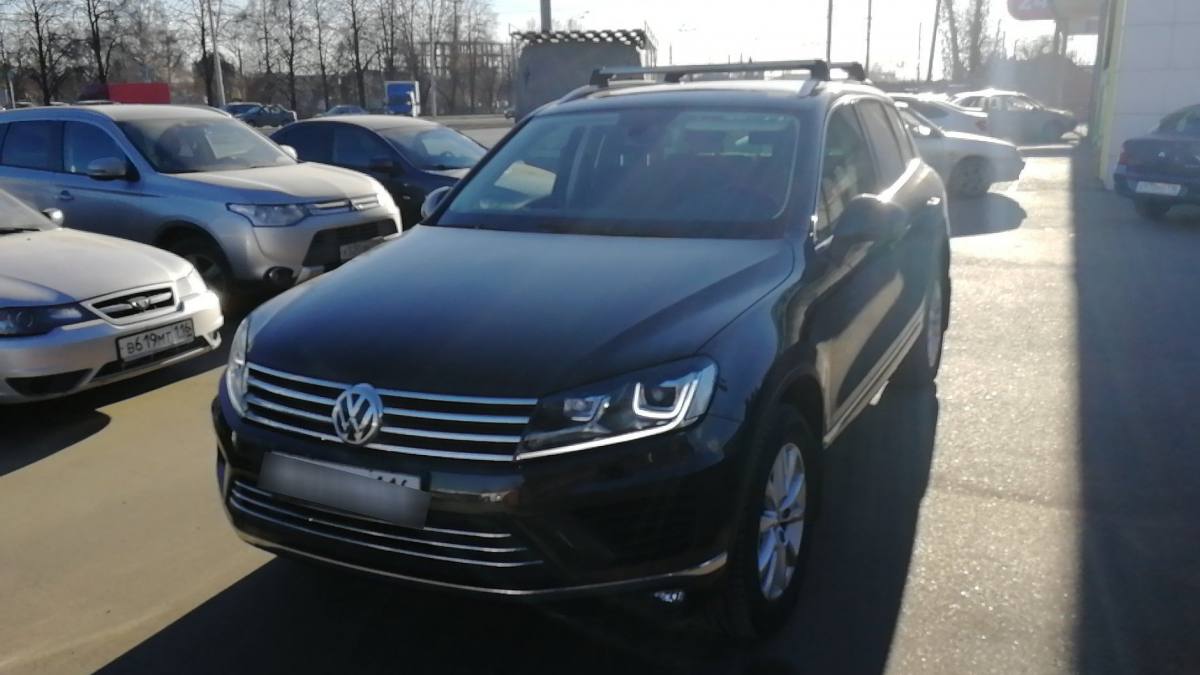 Volkswagen Touareg II Рестайлинг