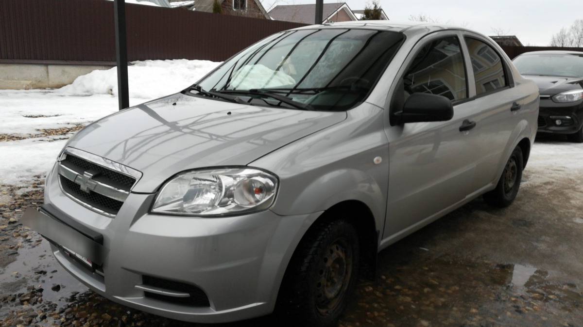 Chevrolet Aveo I Рестайлинг