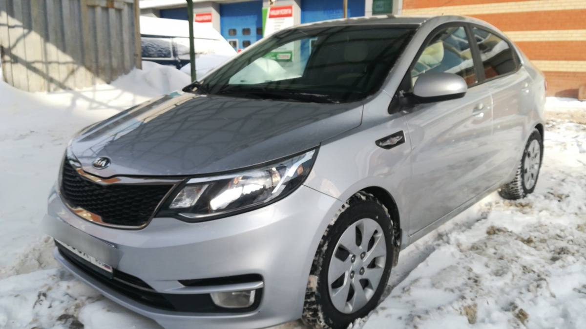 Kia Rio III Рестайлинг