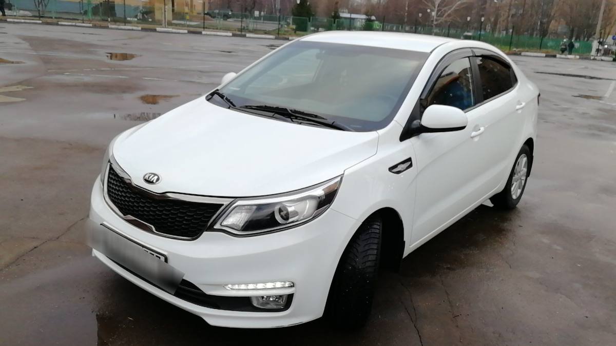 Kia Rio III Рестайлинг