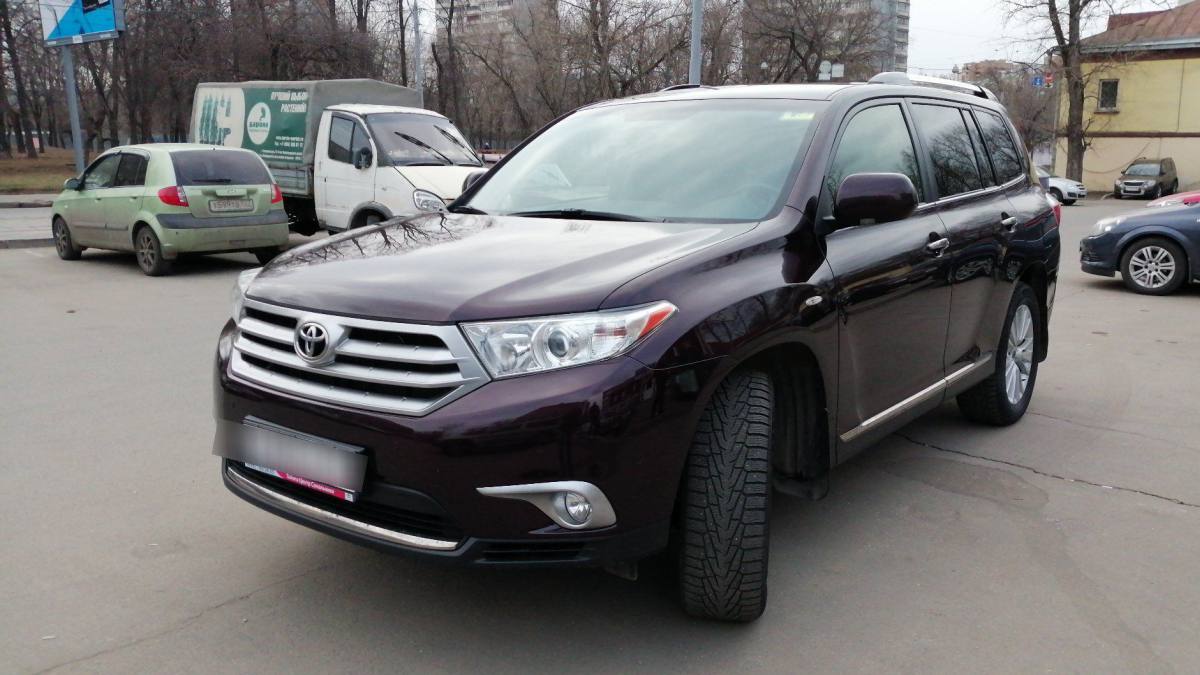 Toyota Highlander II (U40) Рестайлинг