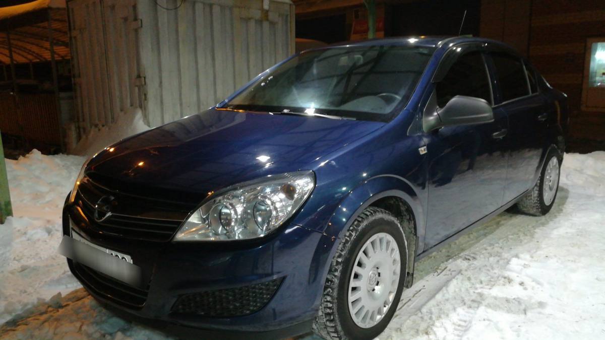 Opel Astra H Рестайлинг