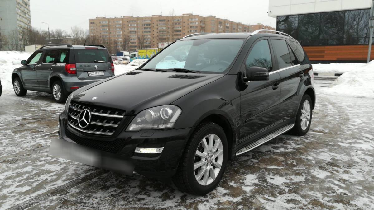 Mercedes-Benz M-klasse II (W164) Рестайлинг 2011