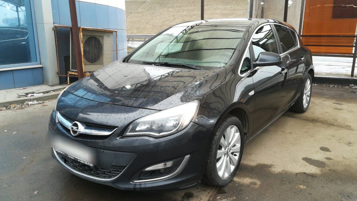 Opel Astra J Рестайлинг