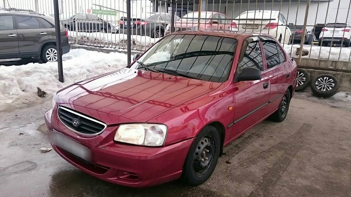 Hyundai Accent II Рестайлинг