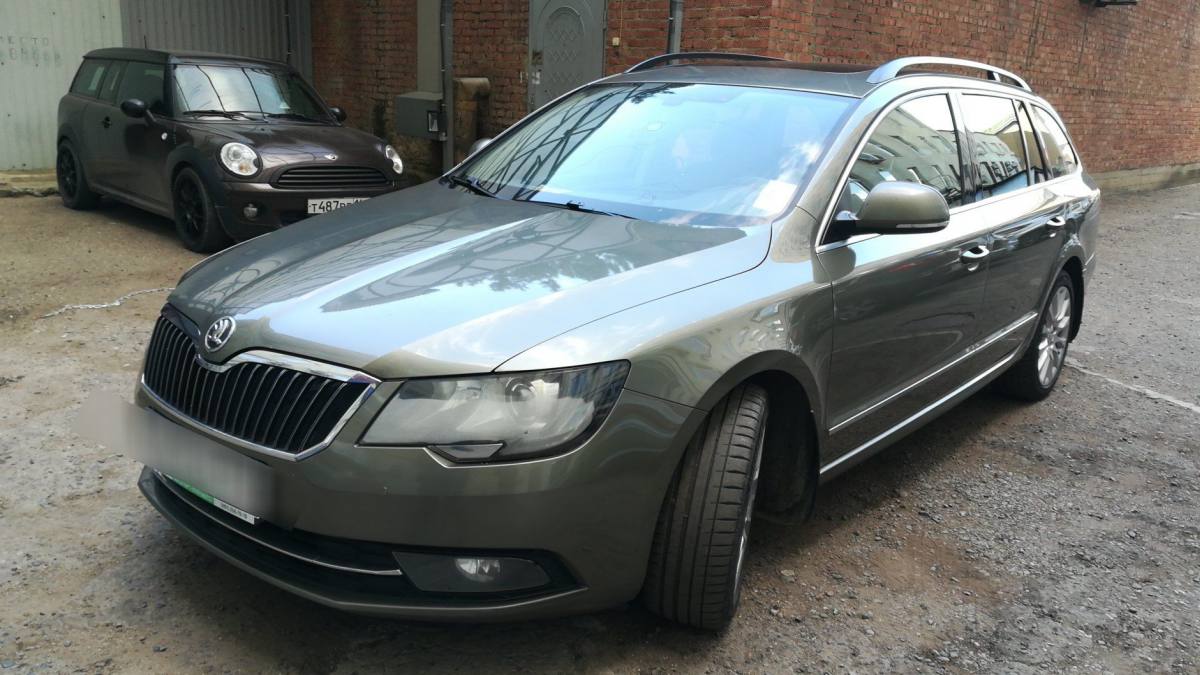 Skoda Superb II Рестайлинг