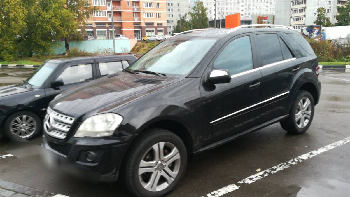 Mercedes-Benz M-klasse II (W164) Рестайлинг 2009