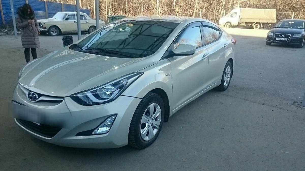 Hyundai Elantra V (MD) Рестайлинг