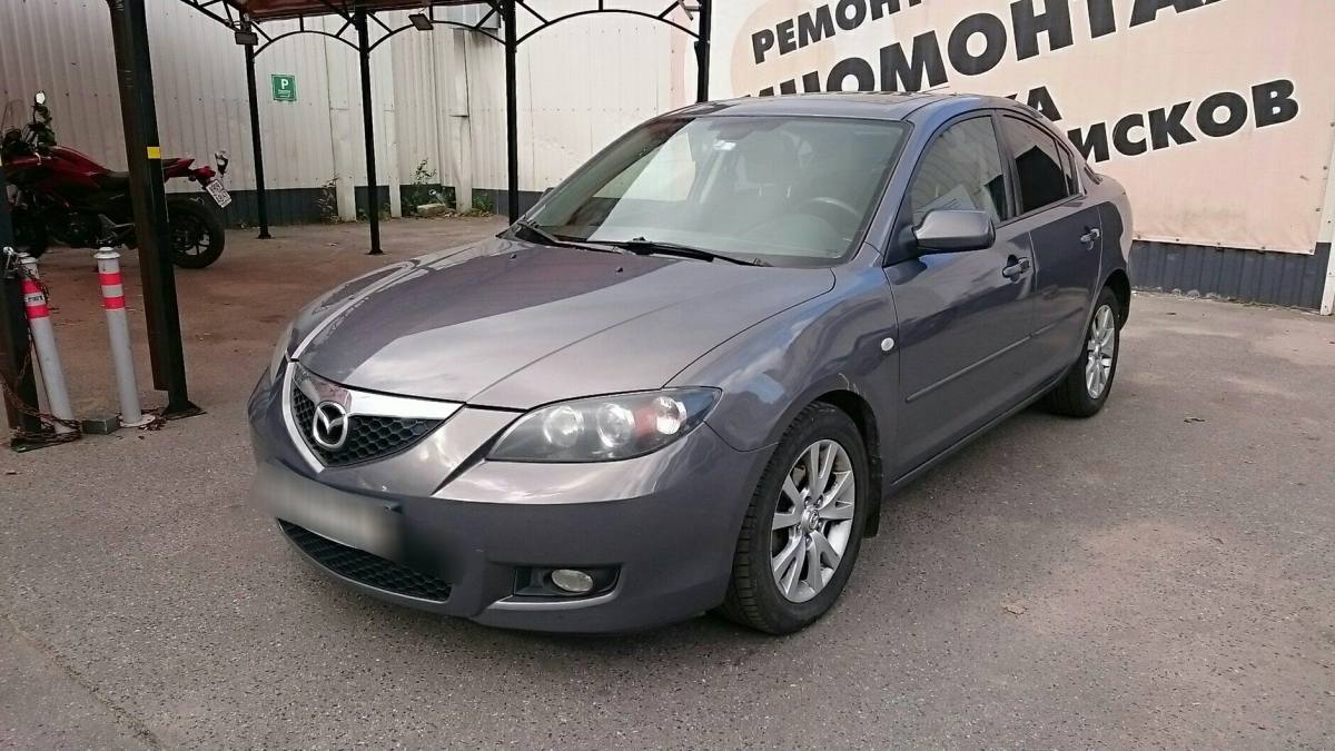 Mazda 3 I (BK) Рестайлинг 2006