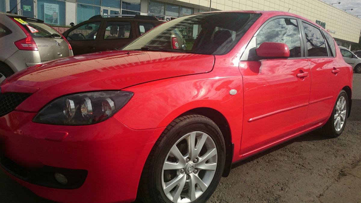 Mazda 3 I (BK) Рестайлинг 2007