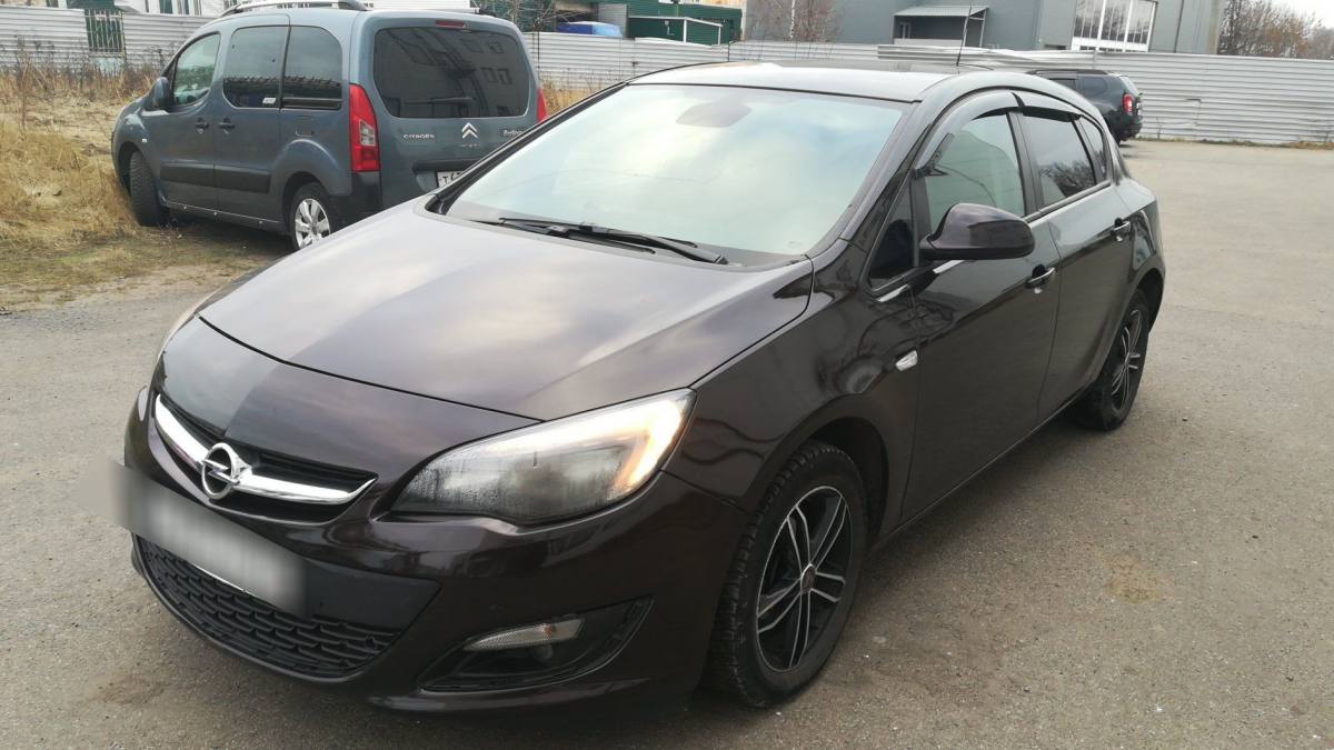 Opel Astra J Рестайлинг