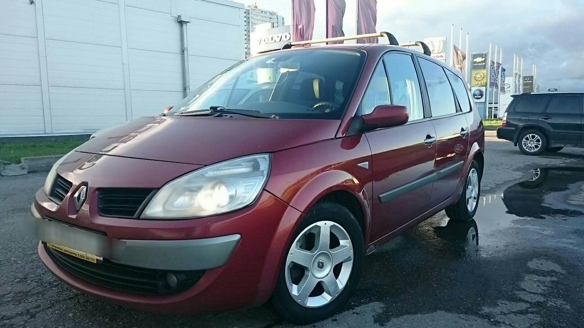 Renault Scenic II Рестайлинг 2008