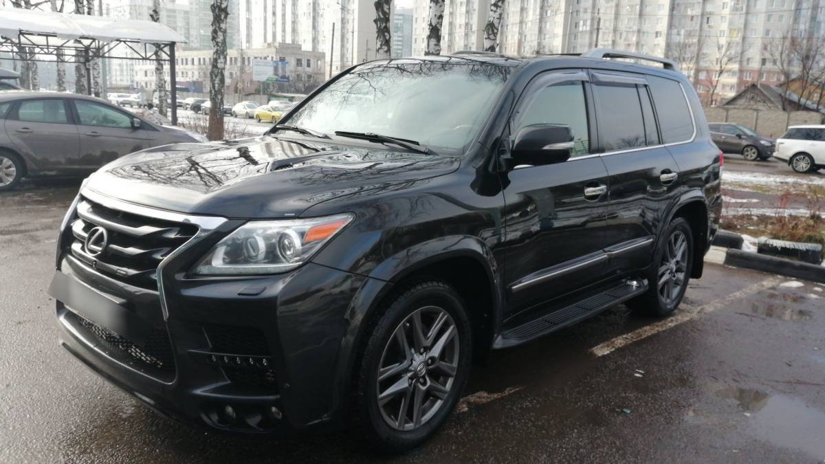 Lexus LX III Рестайлинг