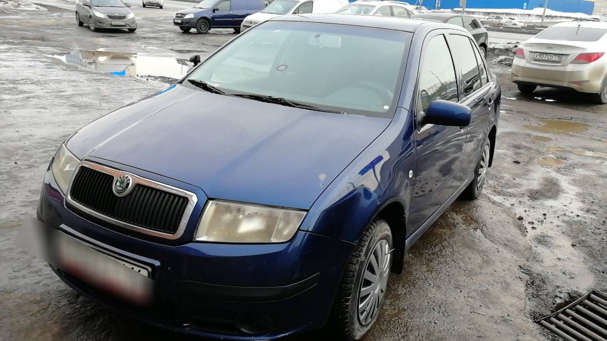 Skoda Fabia I Рестайлинг