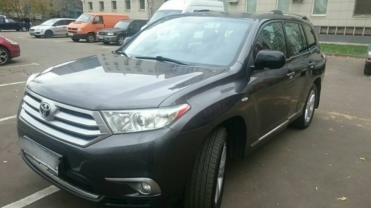 Toyota Highlander II (U40) Рестайлинг