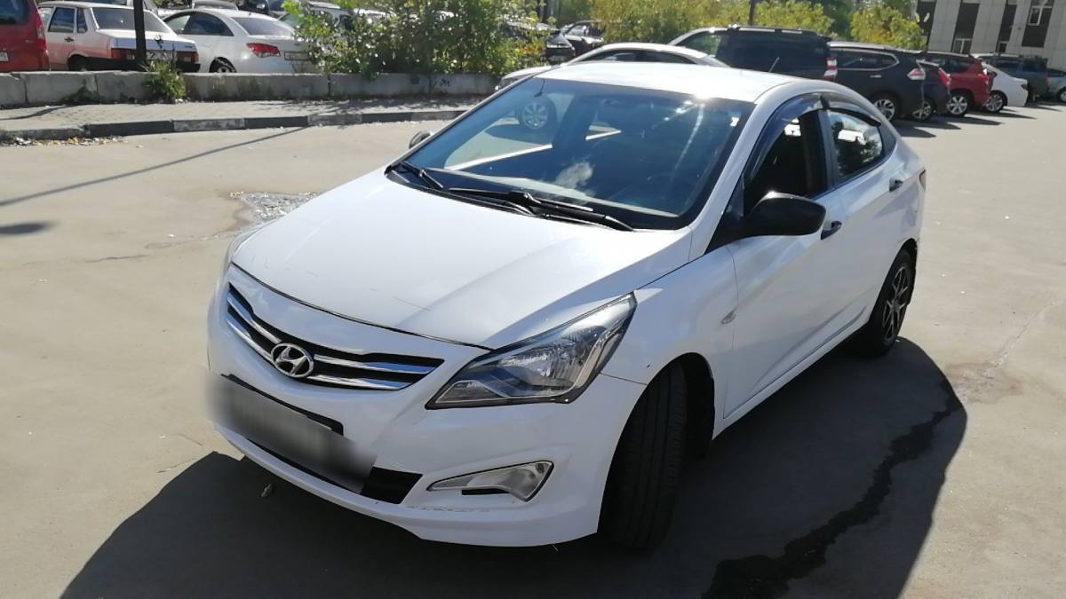 Hyundai Solaris I Рестайлинг 2014