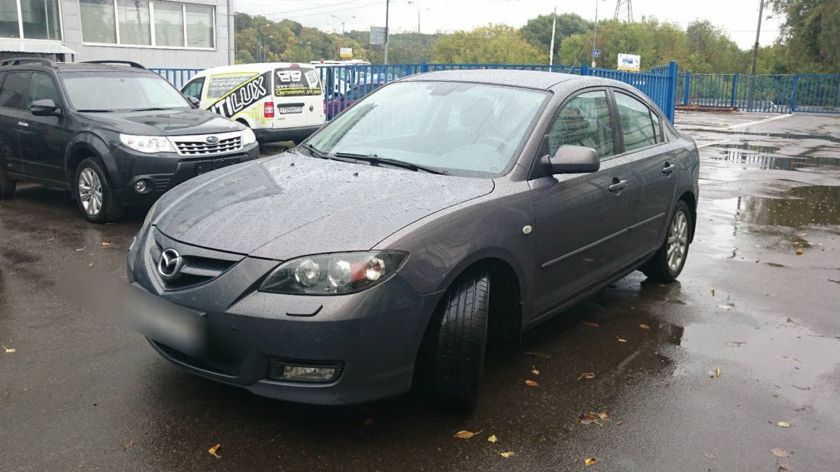 Mazda 3 I (BK) Рестайлинг 2008