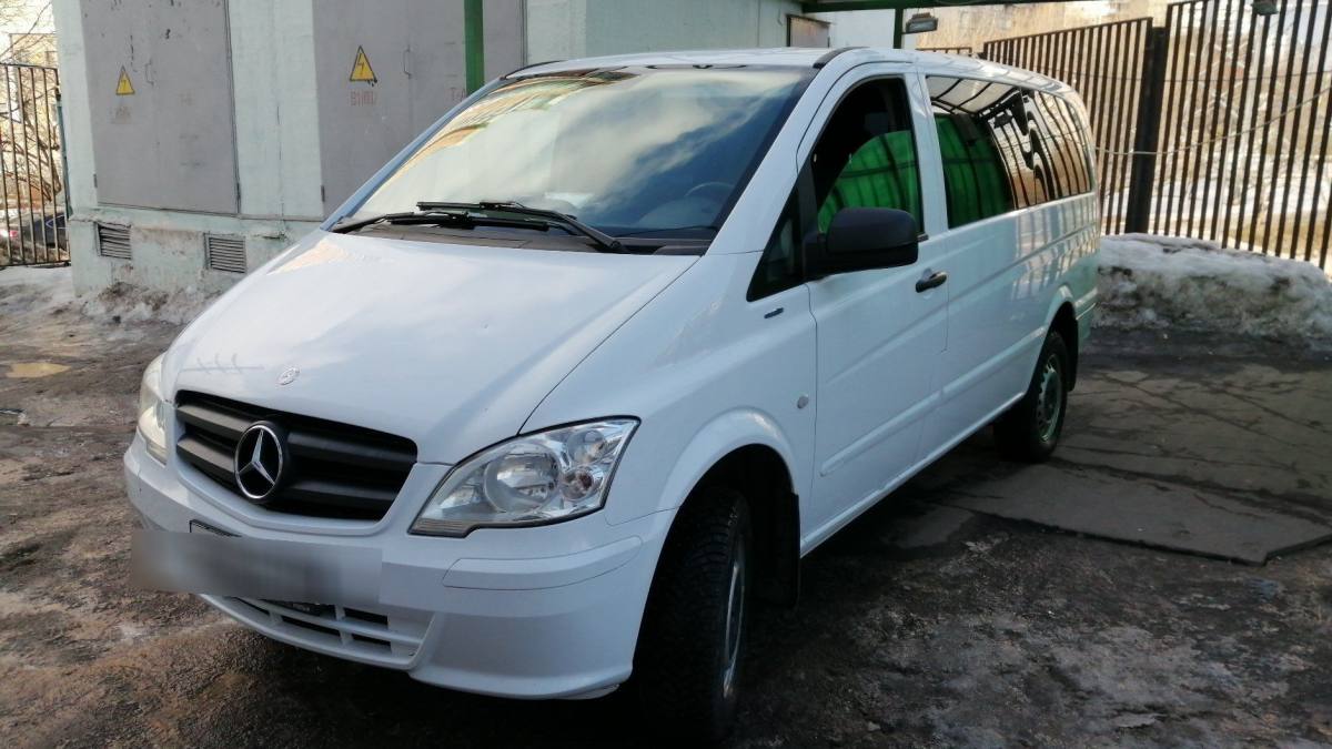 Mercedes-Benz Vito II (W639) Рестайлинг 2014