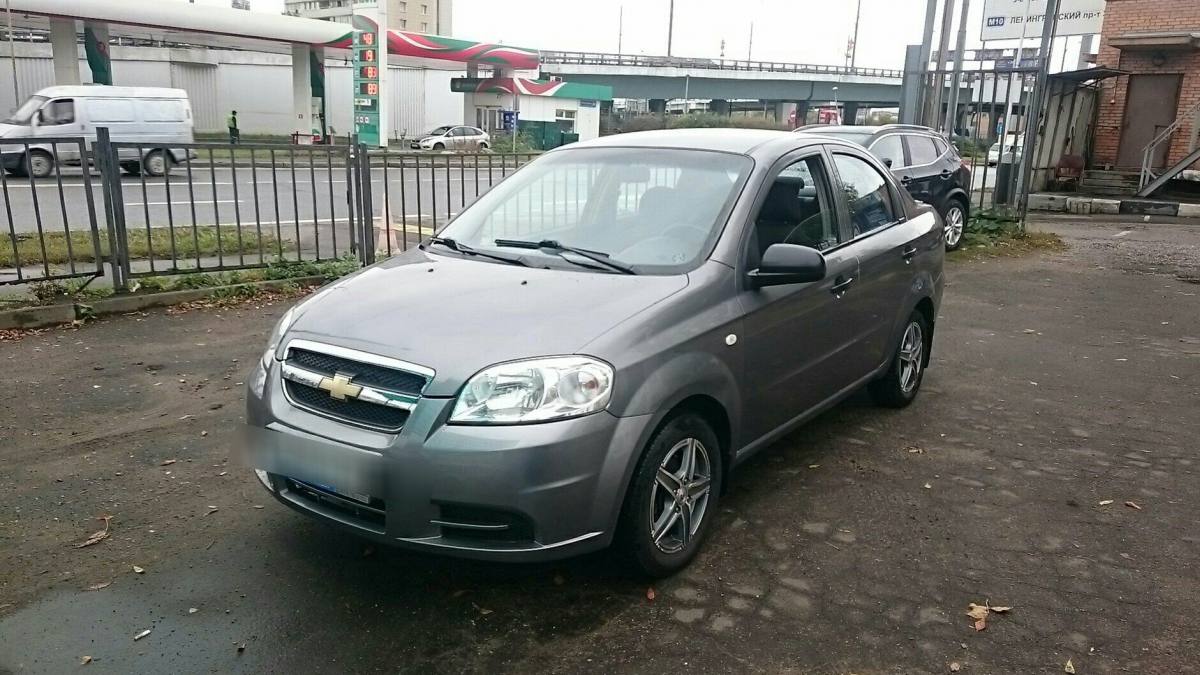 Chevrolet Aveo I Рестайлинг 2007