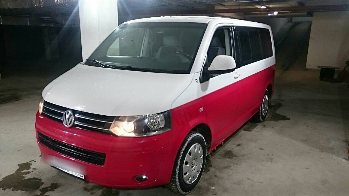 Volkswagen Caravelle T5 Рестайлинг