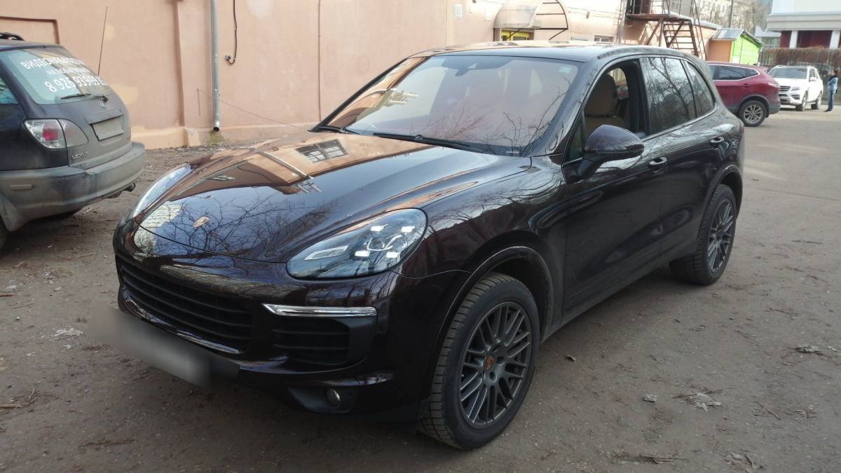 Porsche Cayenne II Рестайлинг (958) 2017