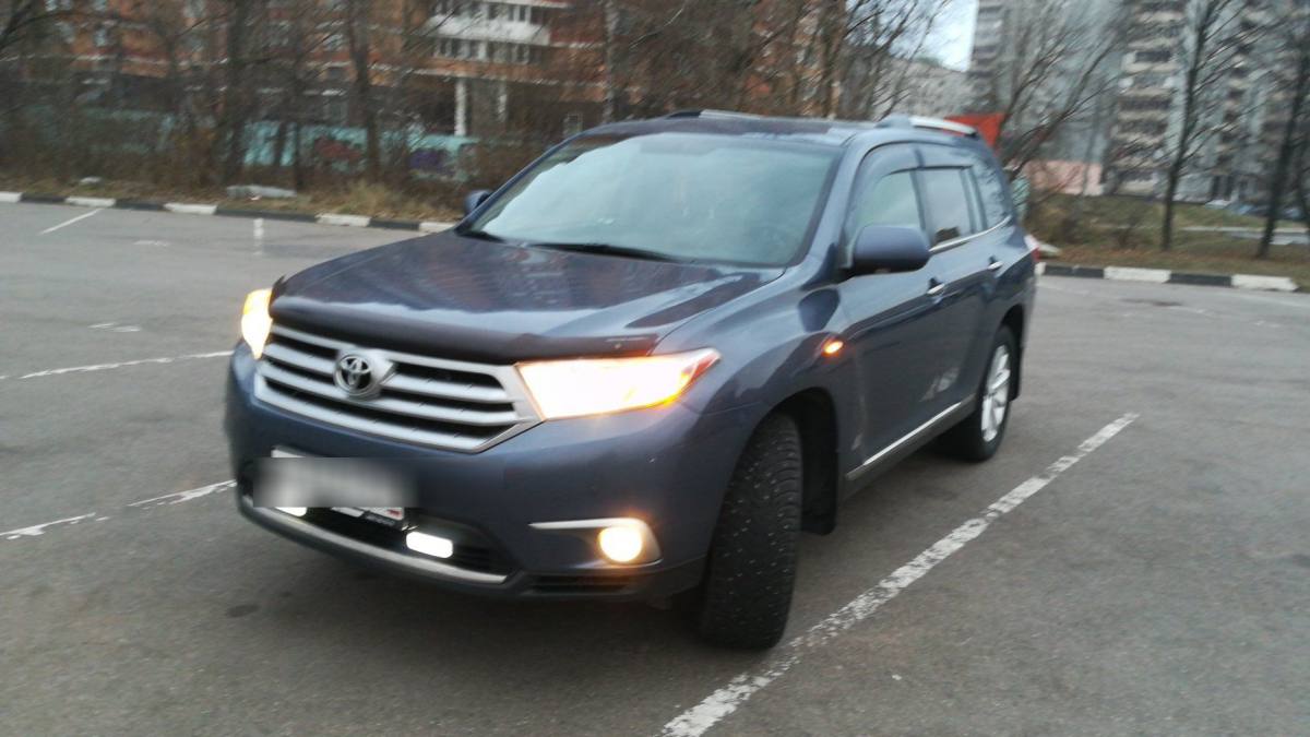 Toyota Highlander II (U40) Рестайлинг