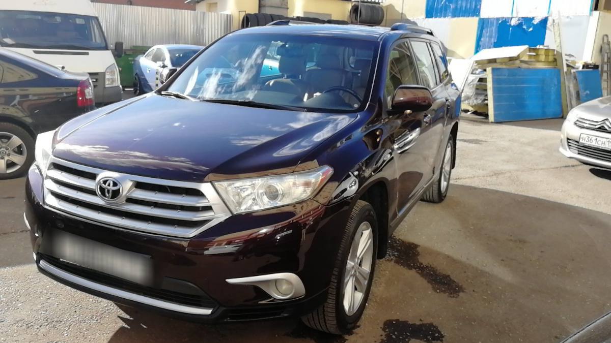 Toyota Highlander II (U40) Рестайлинг 2011