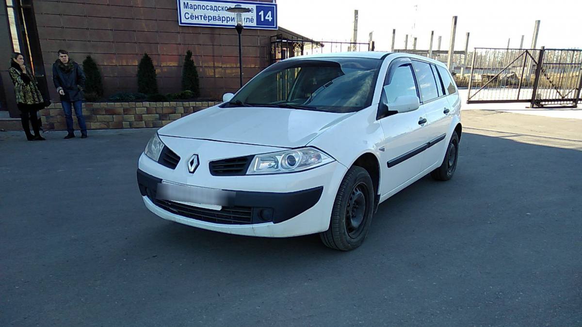 Renault Megane II Рестайлинг 2008