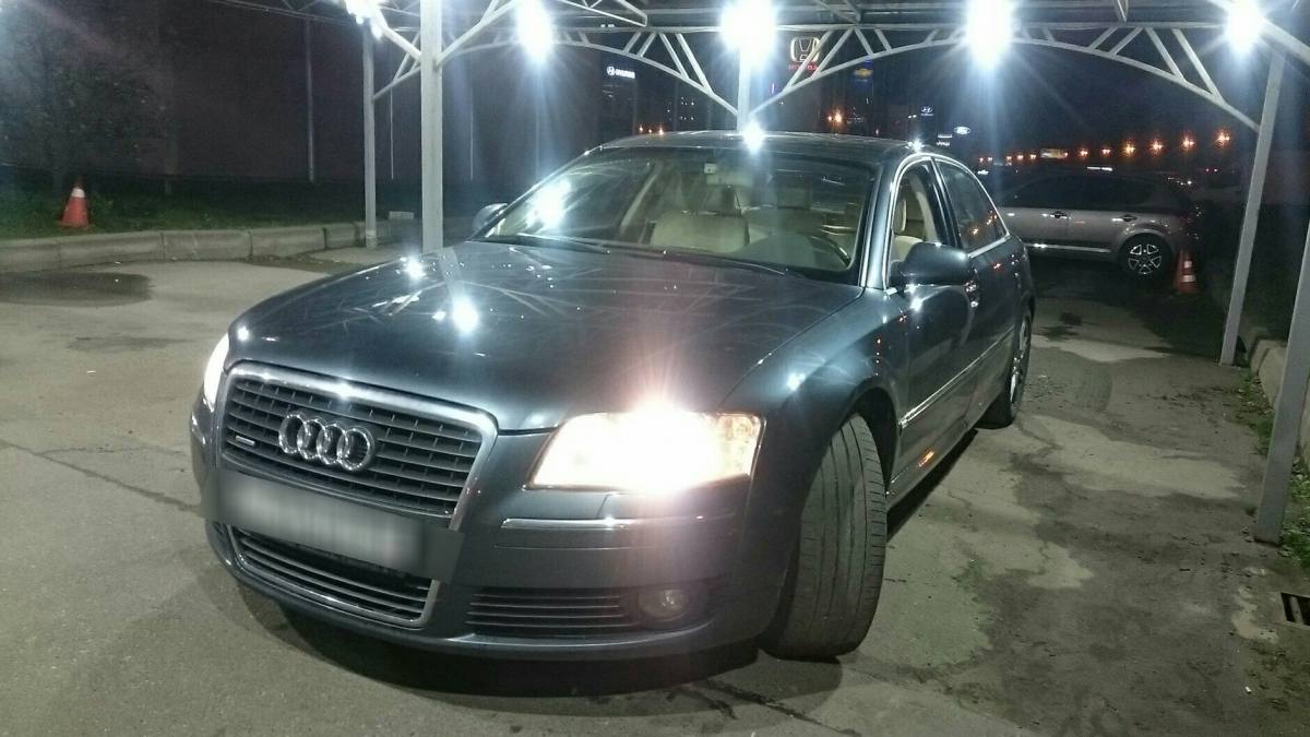 Audi A8 II (D3) Рестайлинг 2007