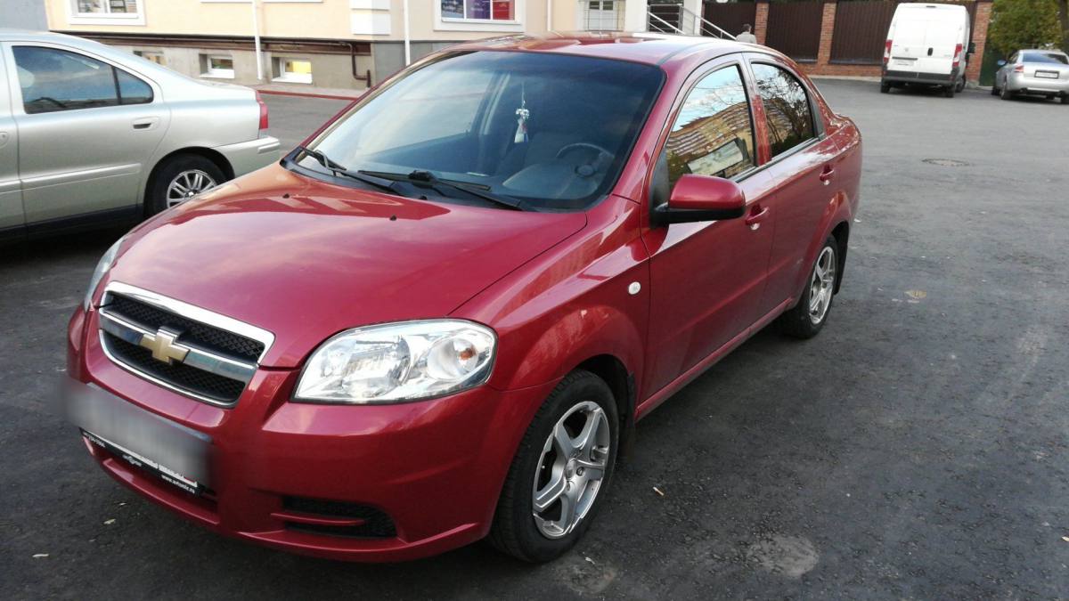 Chevrolet Aveo I Рестайлинг