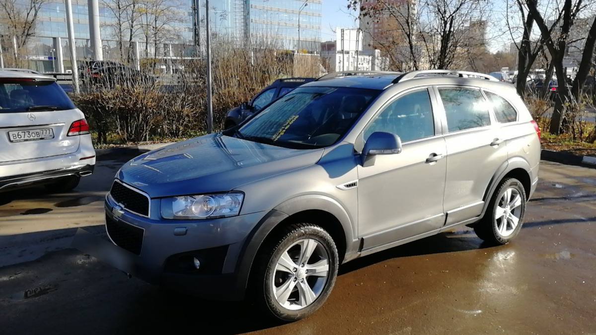 Chevrolet Captiva I Рестайлинг