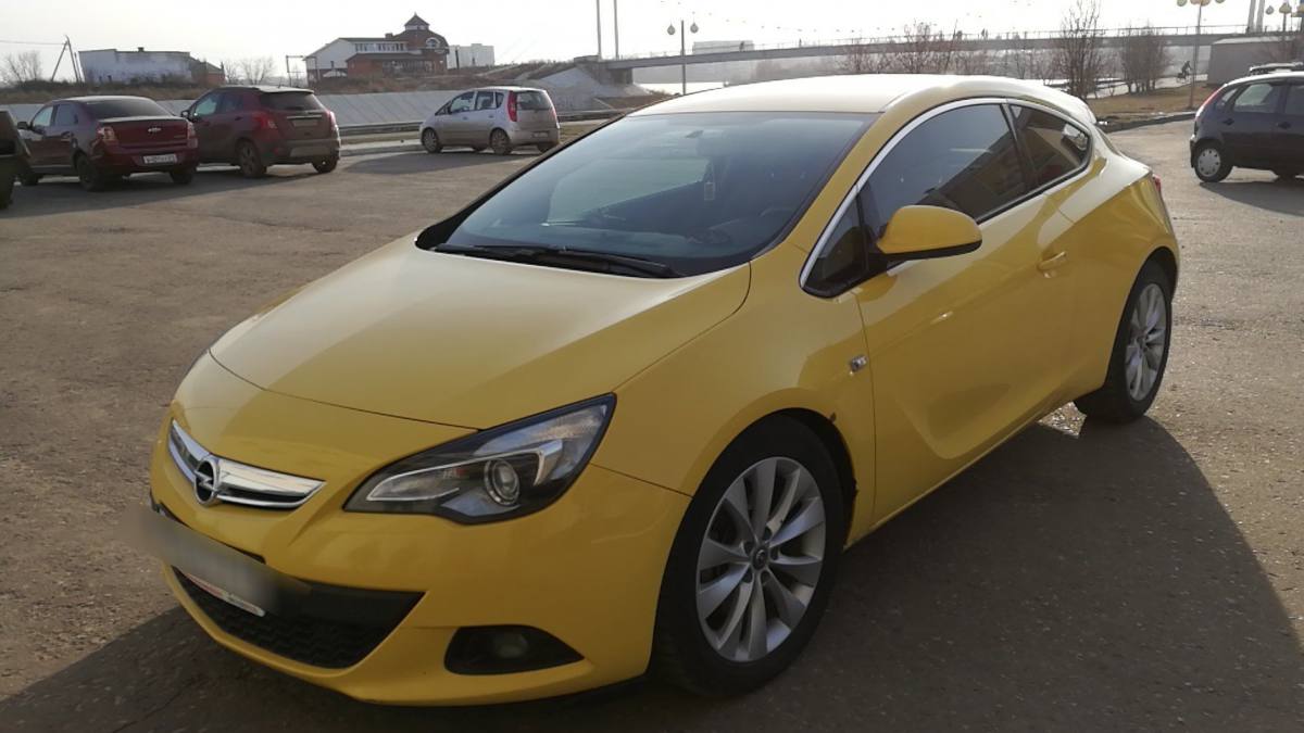 Opel Astra J Рестайлинг