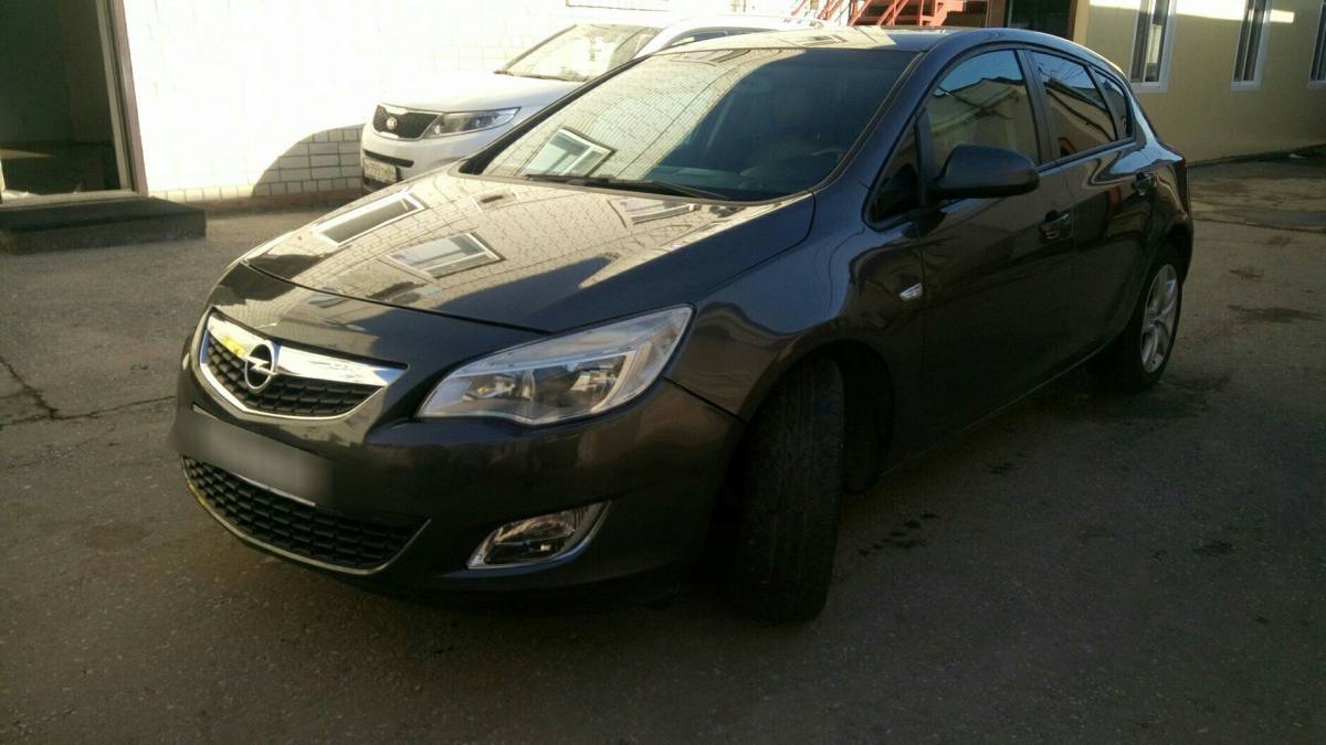 Opel Astra J 2012