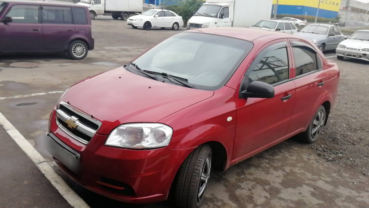 Chevrolet Aveo I Рестайлинг