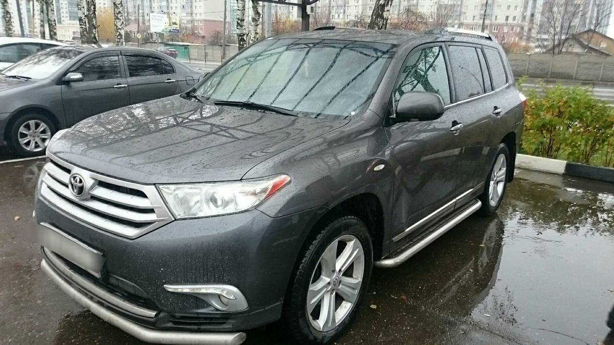 Toyota Highlander II (U40) Рестайлинг